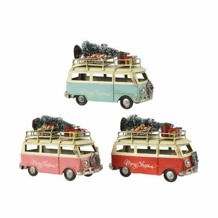 KAEMINGK INTERNATIONAL CHRISTMAS VAN TBLTOP AST 380252